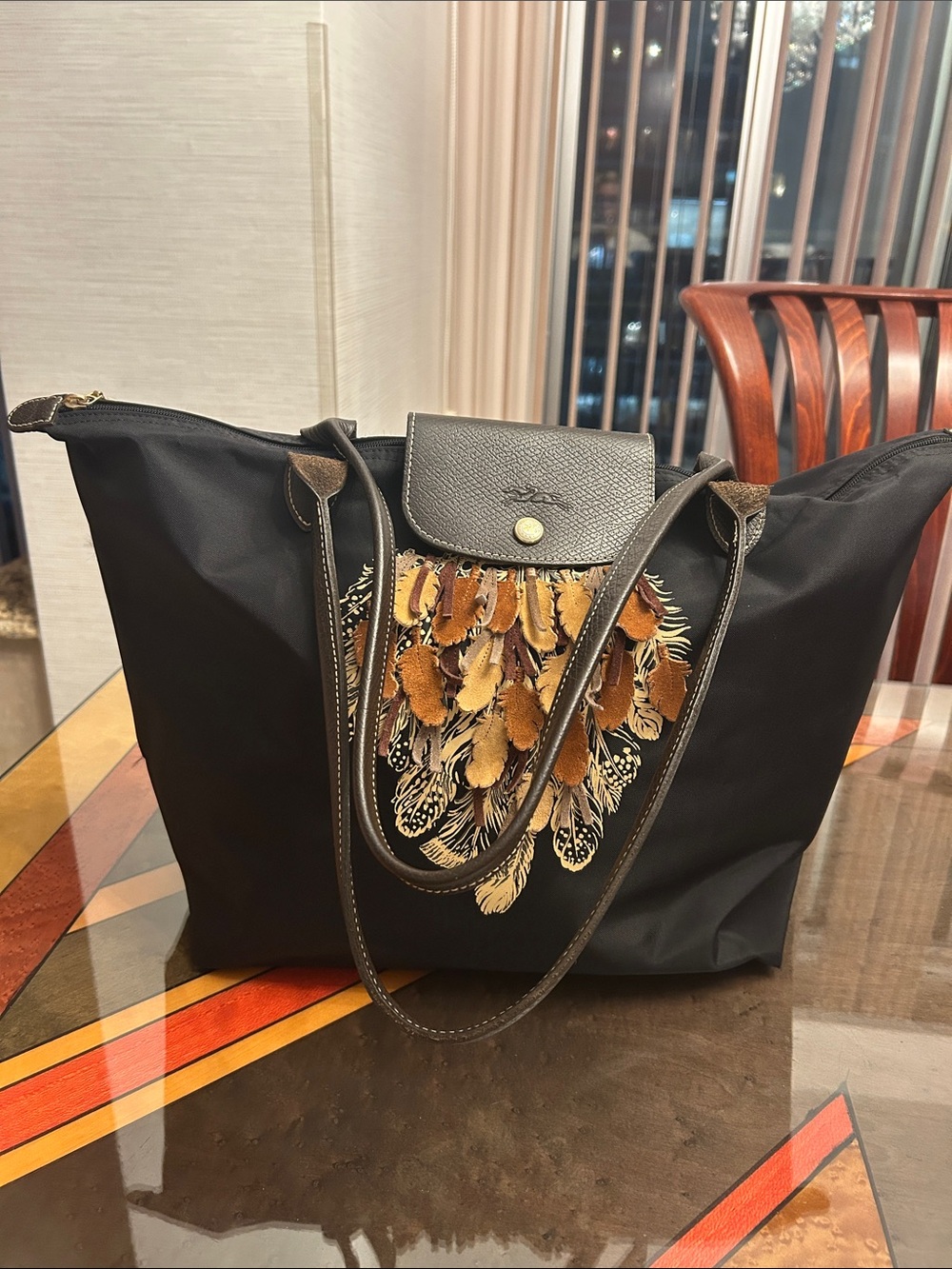 Longchamp large tote-special edition - Picture 2 of 5